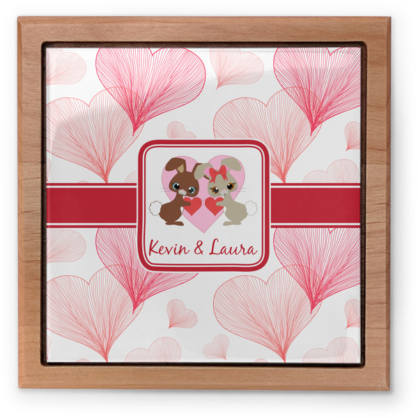 Hearts & Bunnies Pet Urn - Apvl