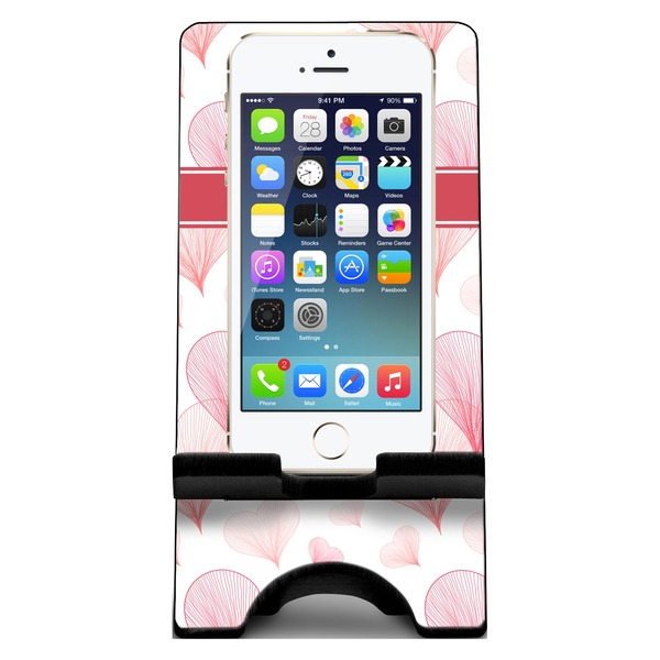 Hearts & Bunnies Phone Stand w/ Phone