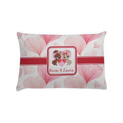 Hearts & Bunnies Pillow Case - Standard (Personalized)