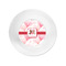 Hearts & Bunnies Plastic Party Appetizer & Dessert Plates - Approval
