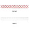 Hearts & Bunnies Plastic Ruler - 12" - APPROVAL