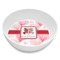 Hearts & Bunnies Melamine Bowl - Side and center