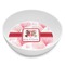 Hearts & Bunnies Melamine Bowl - 8 oz (Personalized)