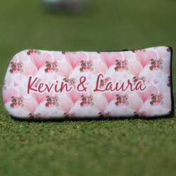 Hearts & Bunnies Blade Putter Cover (Personalized)