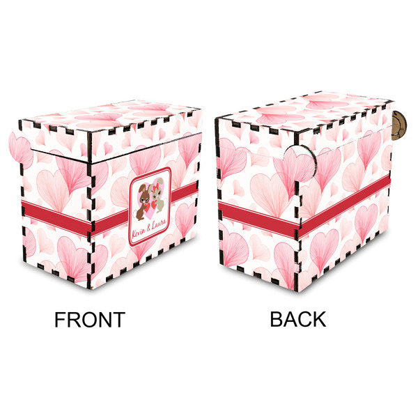 Hearts & Bunnies Recipe Box - Full Color - Approval