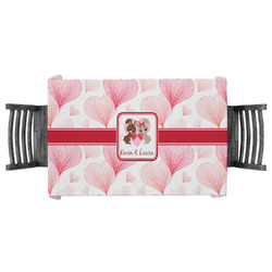 Hearts & Bunnies Tablecloth - 58"x58" (Personalized)