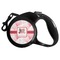 Hearts & Bunnies Retractable Dog Leash - Small (Personalized)