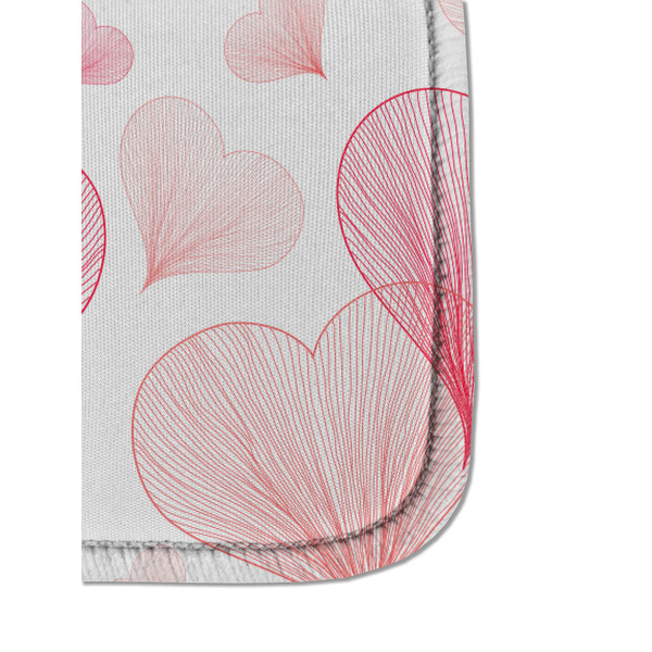 Hearts & Bunnies Sanitizer Holder Keychain - Detail