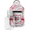 Hearts & Bunnies Hand Sanitizer & Keychain Holder - Small (Personalized)