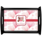 Hearts & Bunnies Wooden Tray (Personalized)