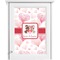 Hearts & Bunnies Single White Cabinet Decal
