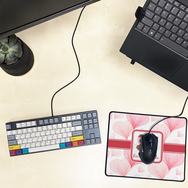 Hearts & Bunnies Small Gaming Mats - LIFESTYLE