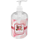 Hearts & Bunnies Acrylic Soap & Lotion Bottle (Personalized)