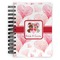 Hearts & Bunnies Spiral Notebook - 5x7 w/ Couple's Names