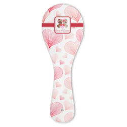 Hearts & Bunnies Ceramic Spoon Rest (Personalized)