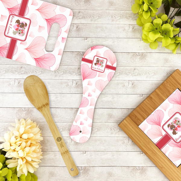 Hearts & Bunnies Spoon Rest Trivet - LIFESTYLE
