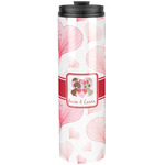 Hearts & Bunnies Stainless Steel Skinny Tumbler - 20 oz (Personalized)
