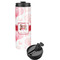 Hearts & Bunnies Stainless Steel Skinny Tumbler (Personalized)