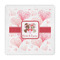 Hearts & Bunnies Standard Decorative Napkins (Personalized)