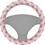 Hearts & Bunnies Steering Wheel Cover