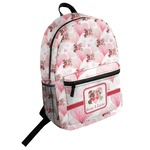 Hearts & Bunnies Student Backpack (Personalized)