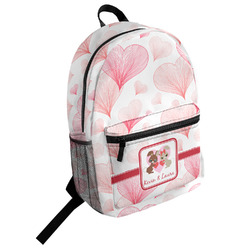 Hearts & Bunnies Student Backpack (Personalized)