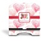 Hearts & Bunnies Stylized Tablet Stand - Front without iPad