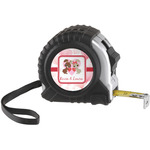 Hearts & Bunnies Tape Measure (25 ft) (Personalized)