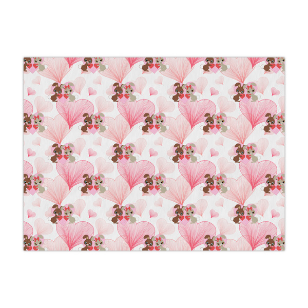 Custom Hearts & Bunnies Tissue Paper Sheets - Large - Heavyweight