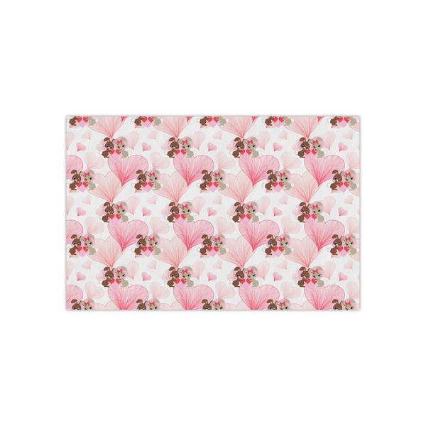 Custom Hearts & Bunnies Tissue Paper Sheets - Small - Heavyweight