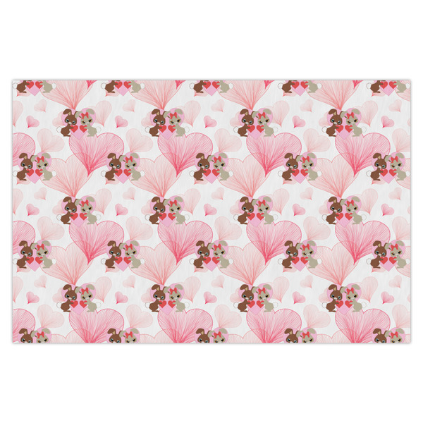 Custom Hearts & Bunnies X-Large Tissue Papers Sheets - Heavyweight