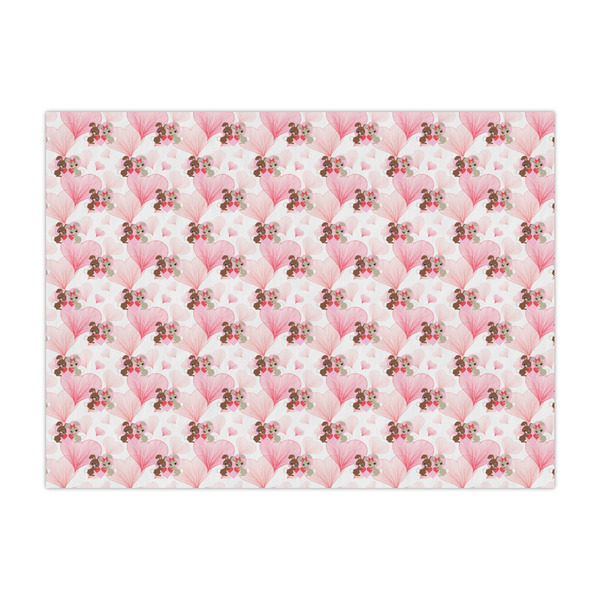 Custom Hearts & Bunnies Tissue Paper Sheets - Large - Lightweight