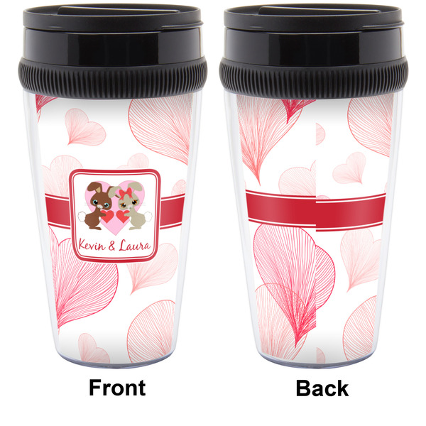 Hearts & Bunnies Travel Mug Approval (Personalized)