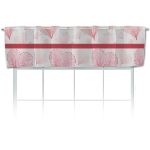 Custom Hearts & Bunnies Valance