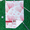 Hearts & Bunnies Waffle Weave Golf Towel - In Context