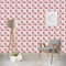 Hearts & Bunnies Wallpaper & Surface Covering