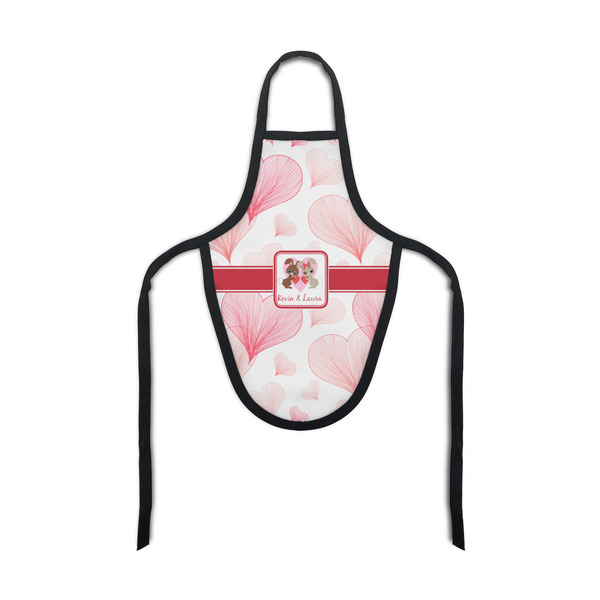 Custom Hearts & Bunnies Bottle Apron (Personalized)