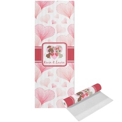 Hearts & Bunnies Yoga Mat - Printed Front (Personalized)