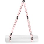 Hearts & Bunnies Yoga Mat Strap (Personalized)
