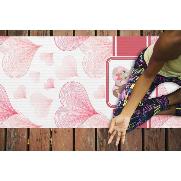 Hearts & Bunnies Yoga Mats - LIFESTYLE