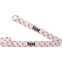 Hearts & Bunnies Yoga Strap (Personalized)