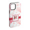 Hearts & Bunnies iPhone Case - Rubber Lined - iPhone 15 Pro (Personalized)