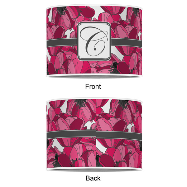 Tulips 12" Drum Lampshade - APPROVAL (Poly Film)