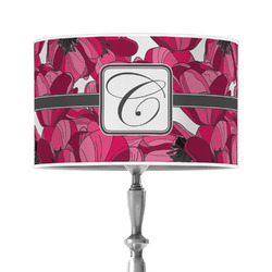Tulips 12" Drum Lamp Shade - Poly-film (Personalized)