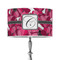 Tulips 12" Drum Lampshade - ON STAND (Poly Film)