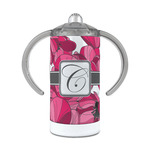 Tulips 12 oz Stainless Steel Sippy Cup (Personalized)