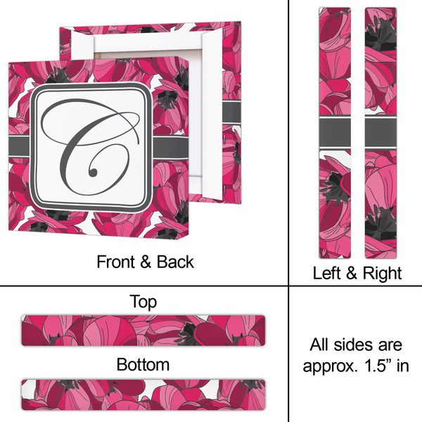 Tulips 12x12 - Canvas Print - Approval