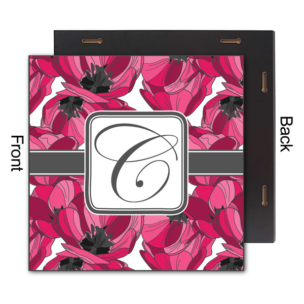 Tulips 12x12 Wood Print - Front & Back View