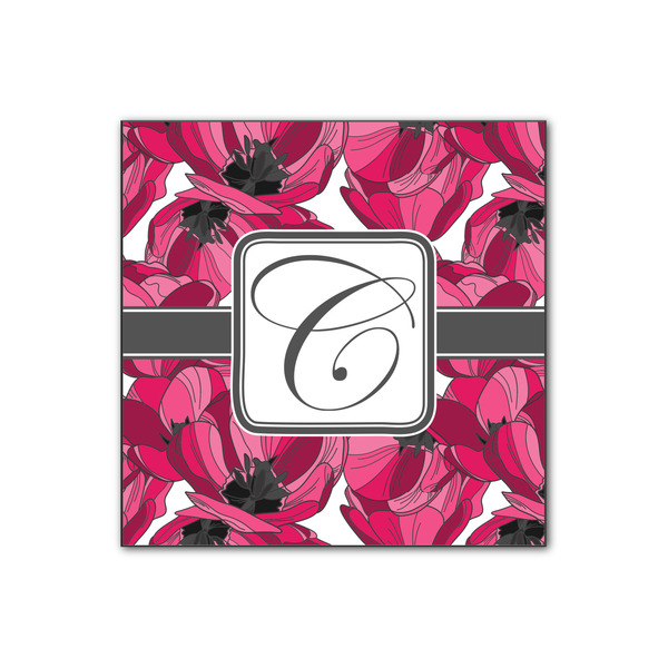 Custom Tulips Wood Print - 12x12 (Personalized)