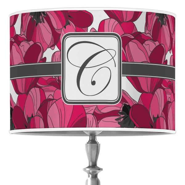 Custom Tulips Drum Lamp Shade (Personalized)